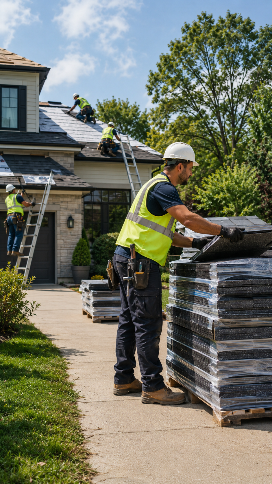 Hail damage roof inspection and repair in Colorado